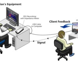 Abb.  3 | Neurofeedbackinstallation